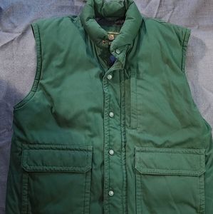 Orvis Goose down vest Mens Large green
